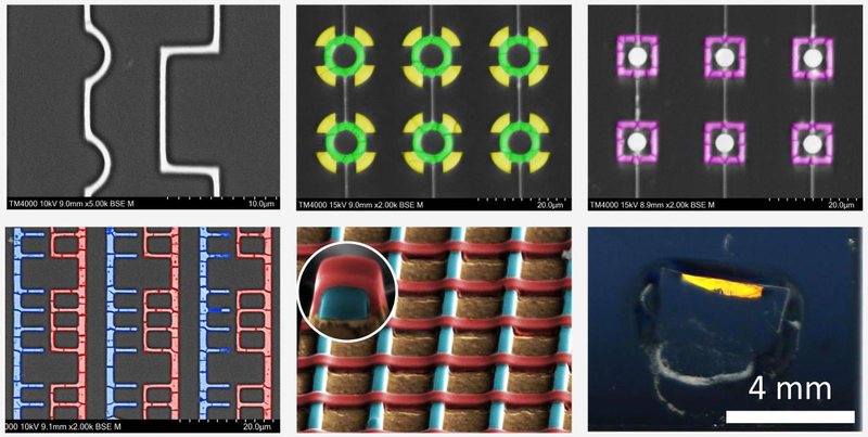 10Kelvin LLC website, technology gallery of microscope images